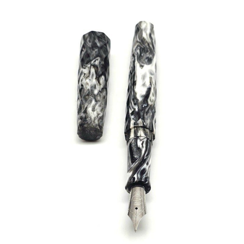 Orion - Pióro wieczne z żywicy - fasetowane, Diament Binary