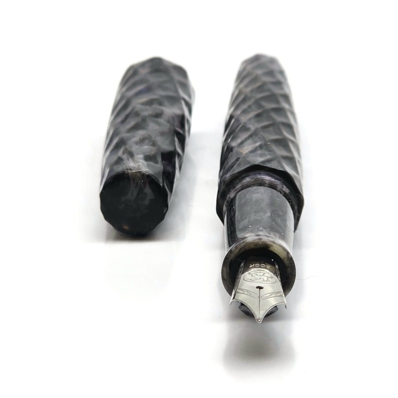 Orion - Pióro wieczne z żywicy - fasetowane, Nocny Diament