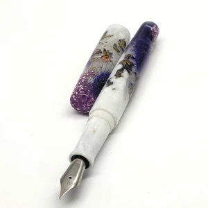 Orion - Pióro wieczne z żywicy, Perłowy Magiczny Ogród 